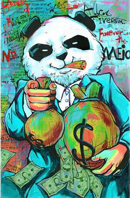 Don Panda canvas