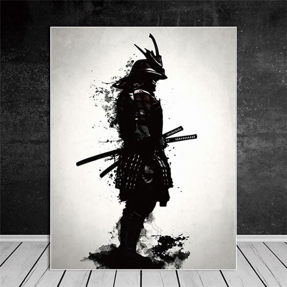 Japanese Samurai canvas