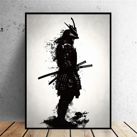 Japanese Samurai canvas