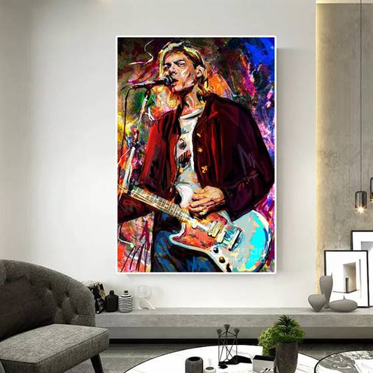 Kurt Cobain canvas
