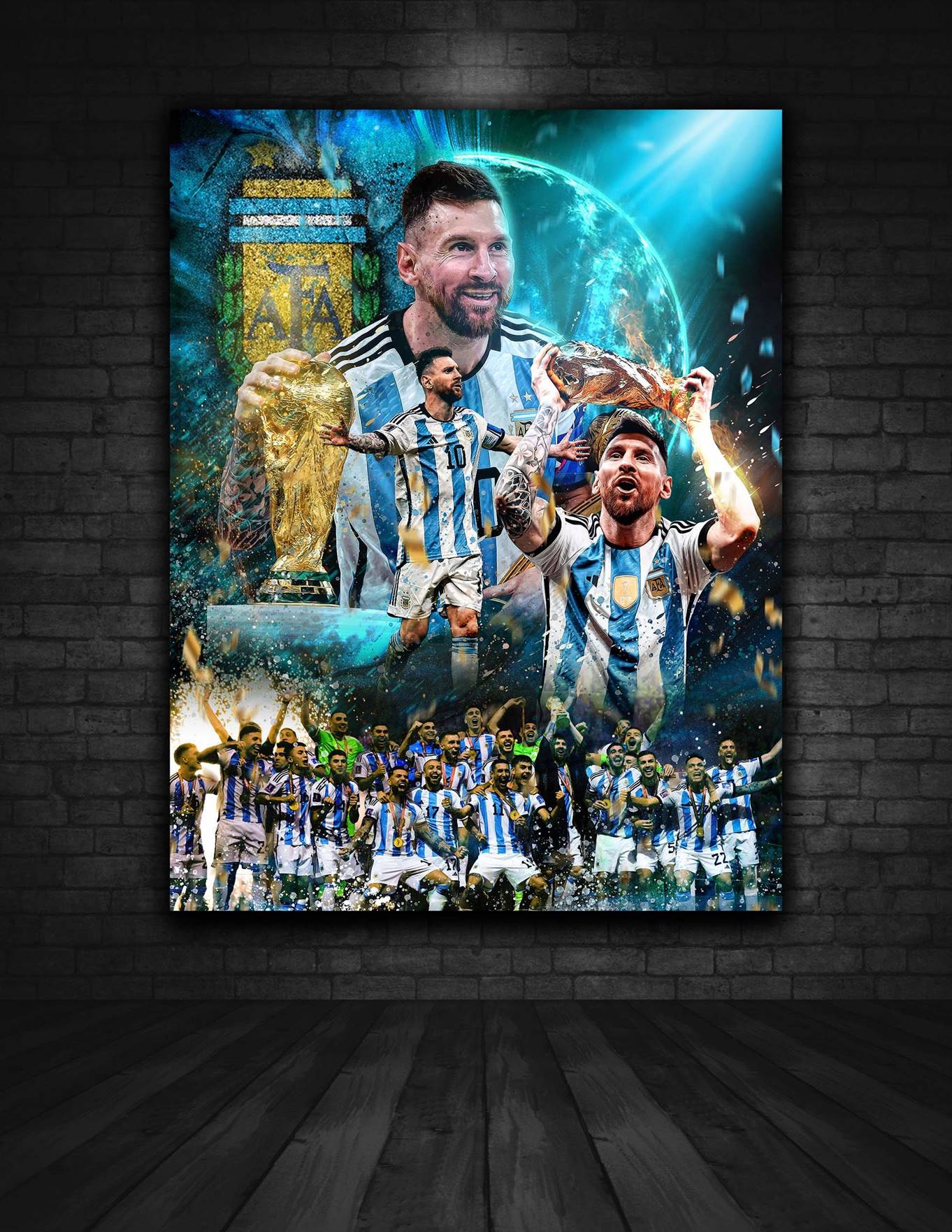 Lionel Messi canvas