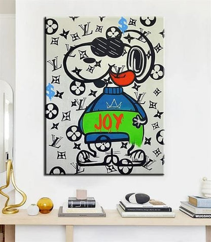 Luxury Snoopy canvas