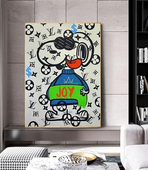 Luxury Snoopy canvas