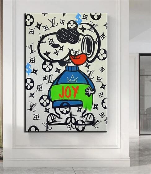 Luxury Snoopy canvas