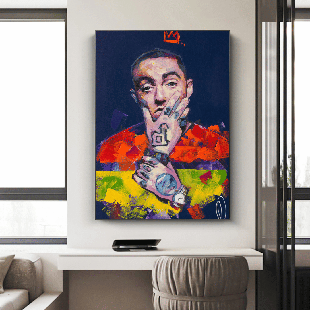 Mac Miller - Graffiti canvas