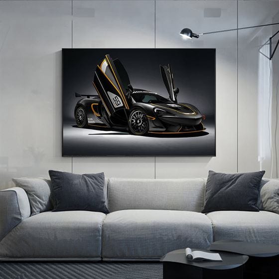 McLaren 570S gt4 canvas