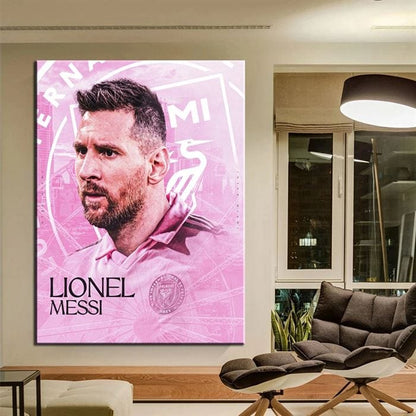 Messi - Inter Miami canvas