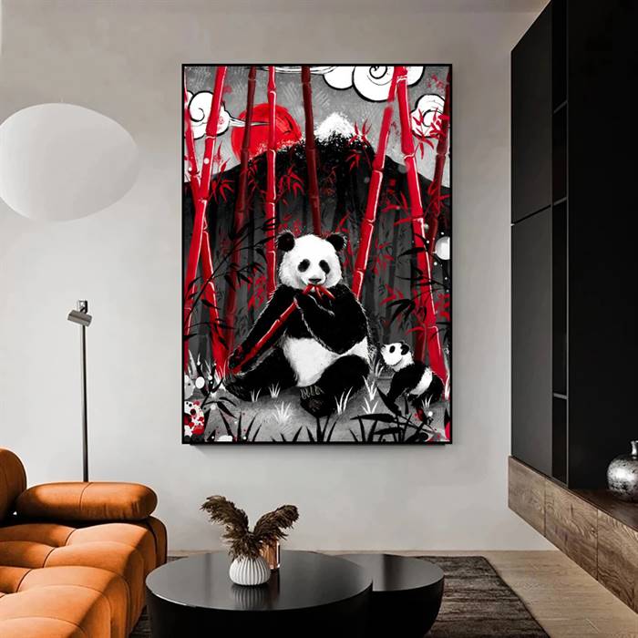 Panda canvas