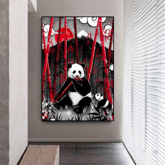 Panda canvas