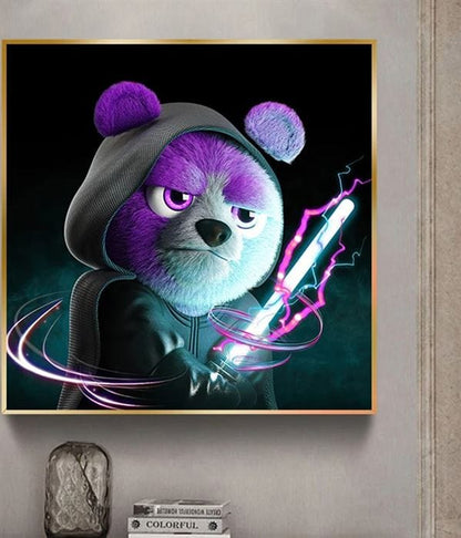 Star Wars Bear canvas
