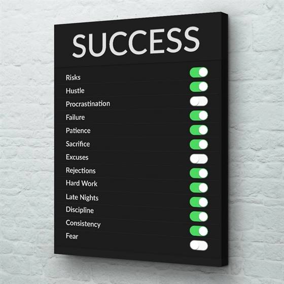 Success- Phone menu canvas
