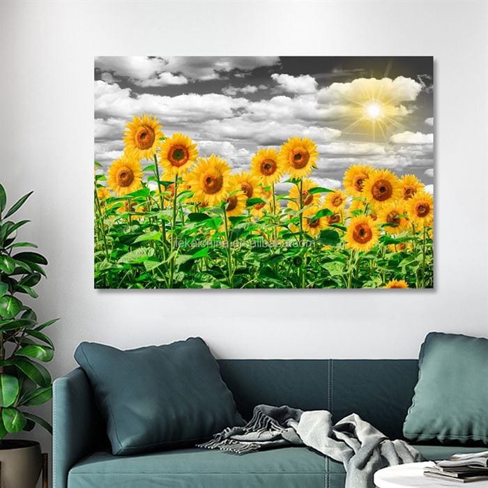Sunflowers canvas
