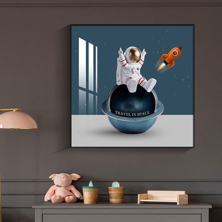 Baby Astral Adventurer Crystal Porcelain painting