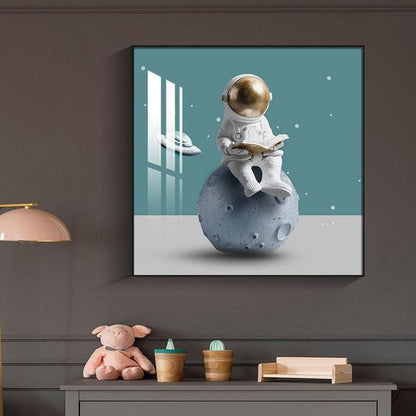 Starry Tale Teller Crystal Porcelain painting