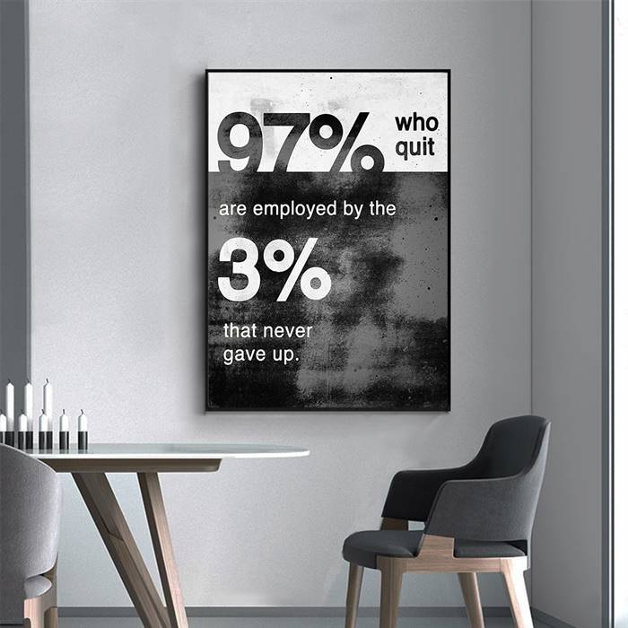 97% are employed by the 3% canvas