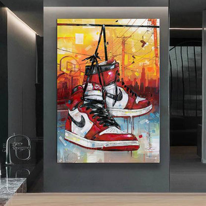 Air Jordan 1 canvas