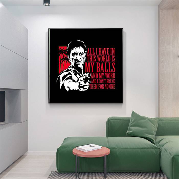 Al Pacino - Scarface canvas