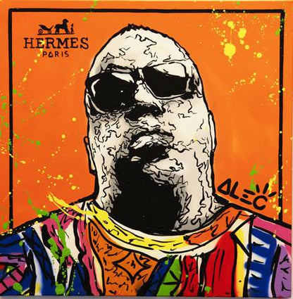 Alec Monopoly - Biggie Smalls canvas