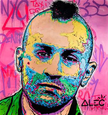 Alec Monopoly - Robert De Niro canvas