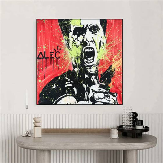 Alec Monopoly - Scarface canvas