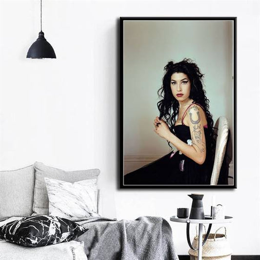 Amy portrait canvas