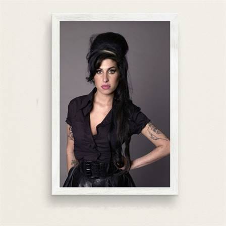 Amy Winehouse portrait canvas