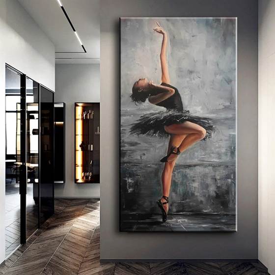 Ballerina canvas