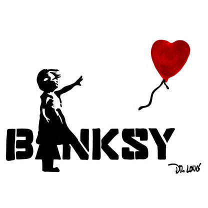 Banksy - Girl with a balloon canvas