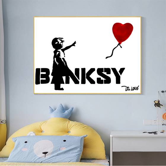 Banksy - Girl with a balloon canvas