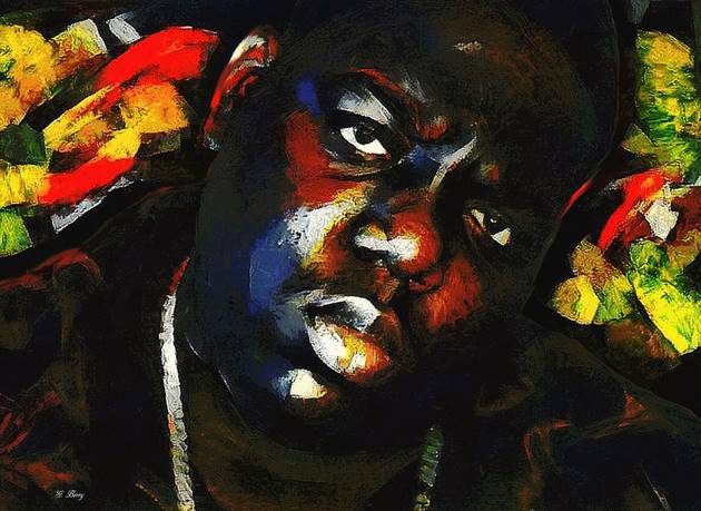 Biggie canvas