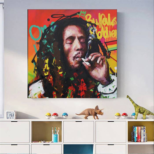 Bob Marley - Buffalo soldier canvas