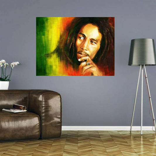 Bob Marley - Rasta canvas