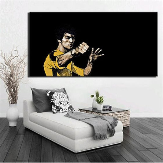 Bruce Lee canvas