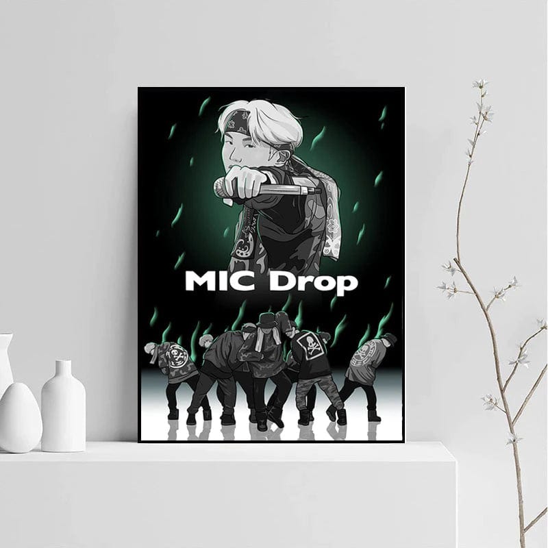 BTS - MIC drop canvas
