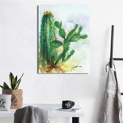 Cactus canvas