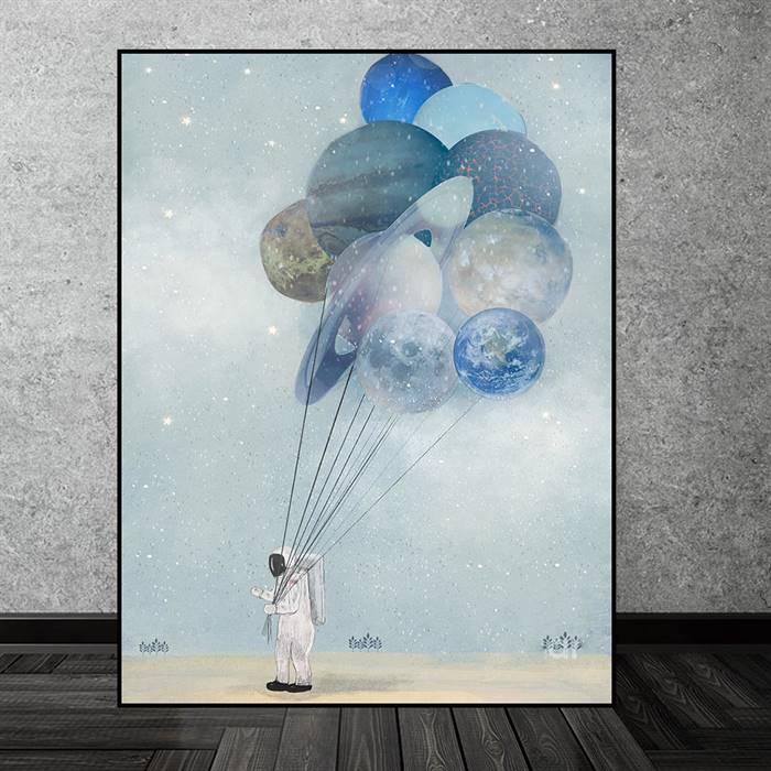 Cosmos on my strings canvas