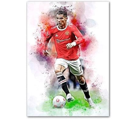 CR7 - Manchester United canvas