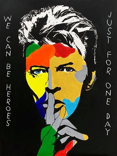 David Bowie canvas