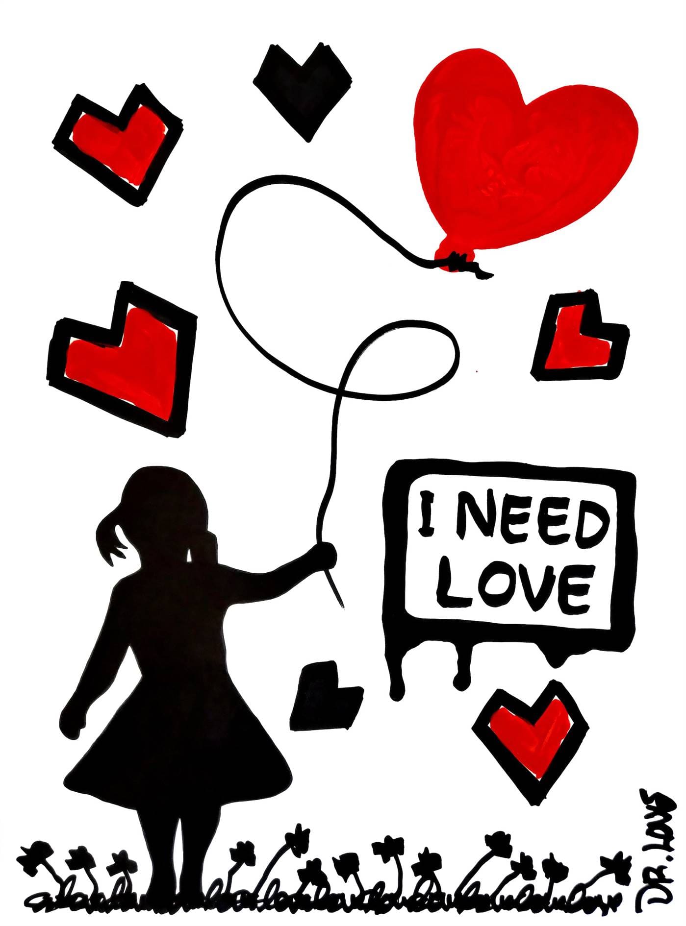 Dr. Love - I need love canvas