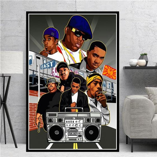 East Coast Rappers canvas
