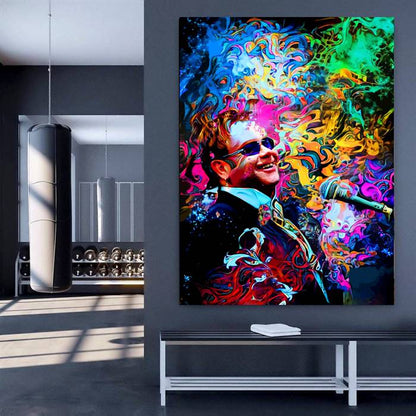 Elton John canvas