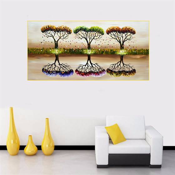 Fantasy tree canvas