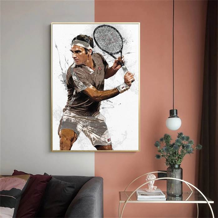 Federer canvas