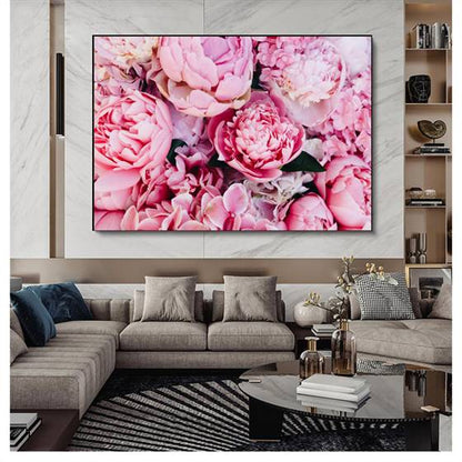 Flower scenery canvas