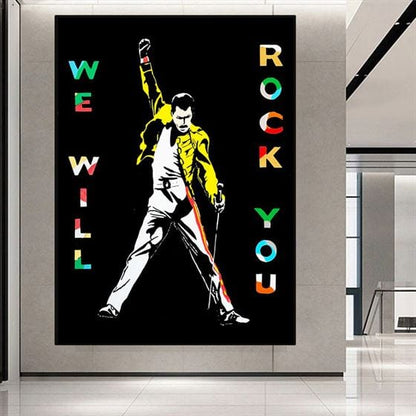 Freddie Mercury canvas