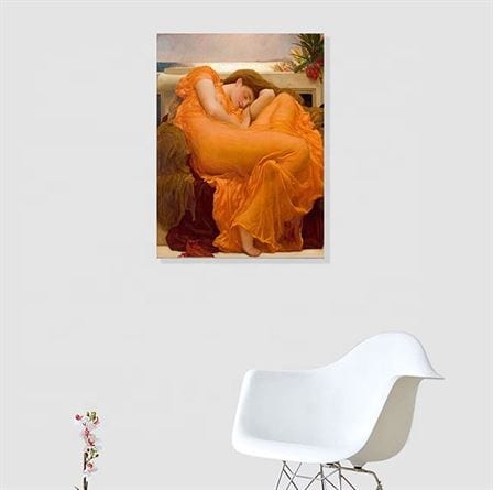 Frederic Leighton - Flaming June canvas