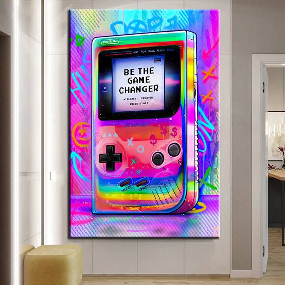 Game Boy color canvas