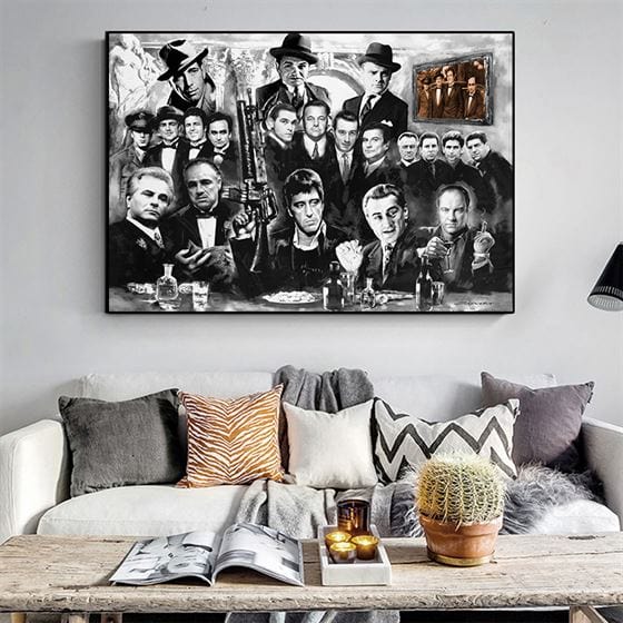 Gangster's paradise canvas