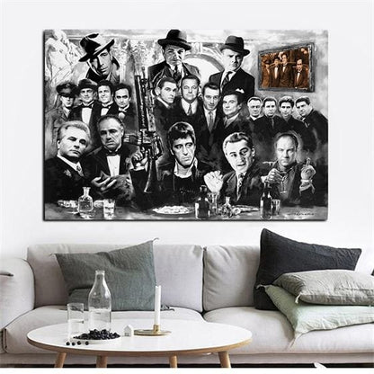 Gangster's paradise canvas