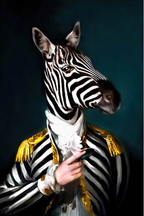 General Zebra canvas